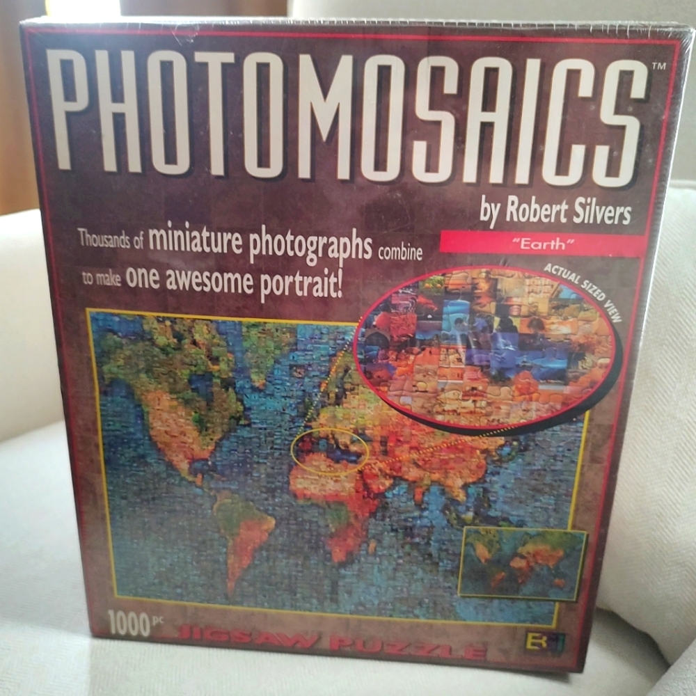 Photomosaics Earth Edition By Robert Silvera